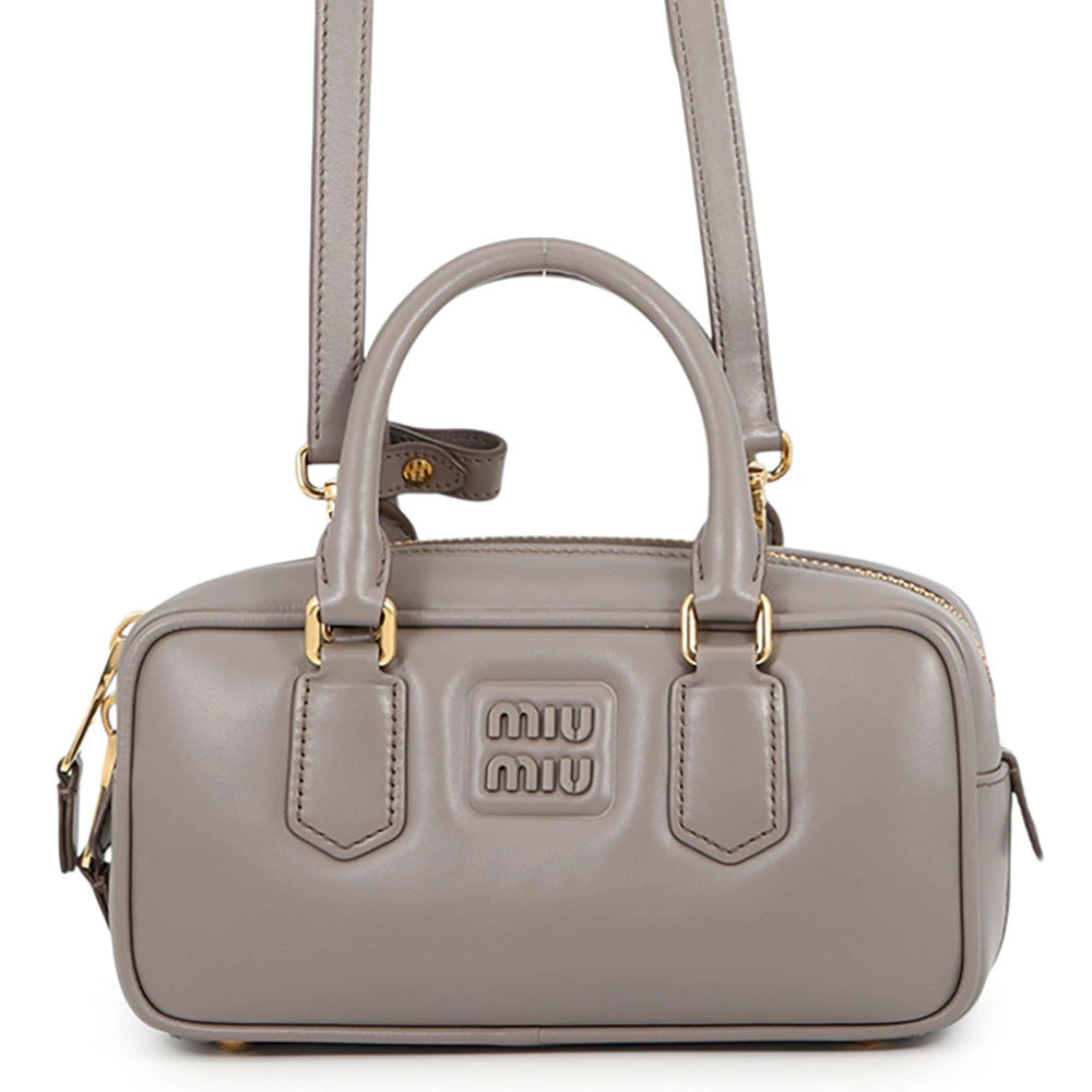 Miu Miu Arcadi Regular Leather 2way Shoulder Bag